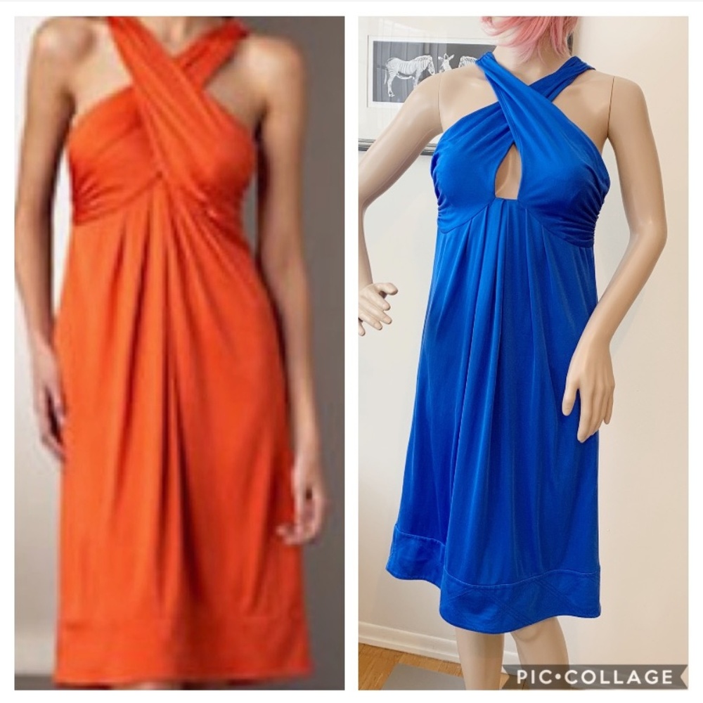 Diane von Furstenberg Tonga Crossover Jersey Dress